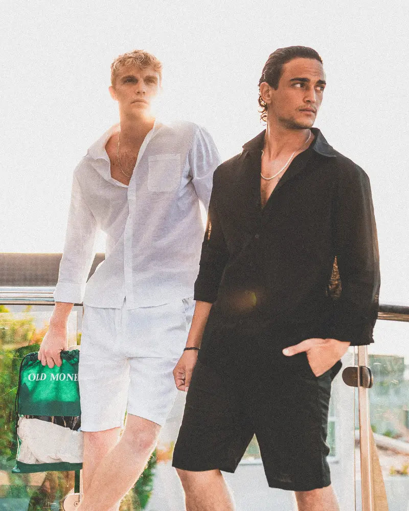 Casablanca - Premium lniane szorty Norwyn