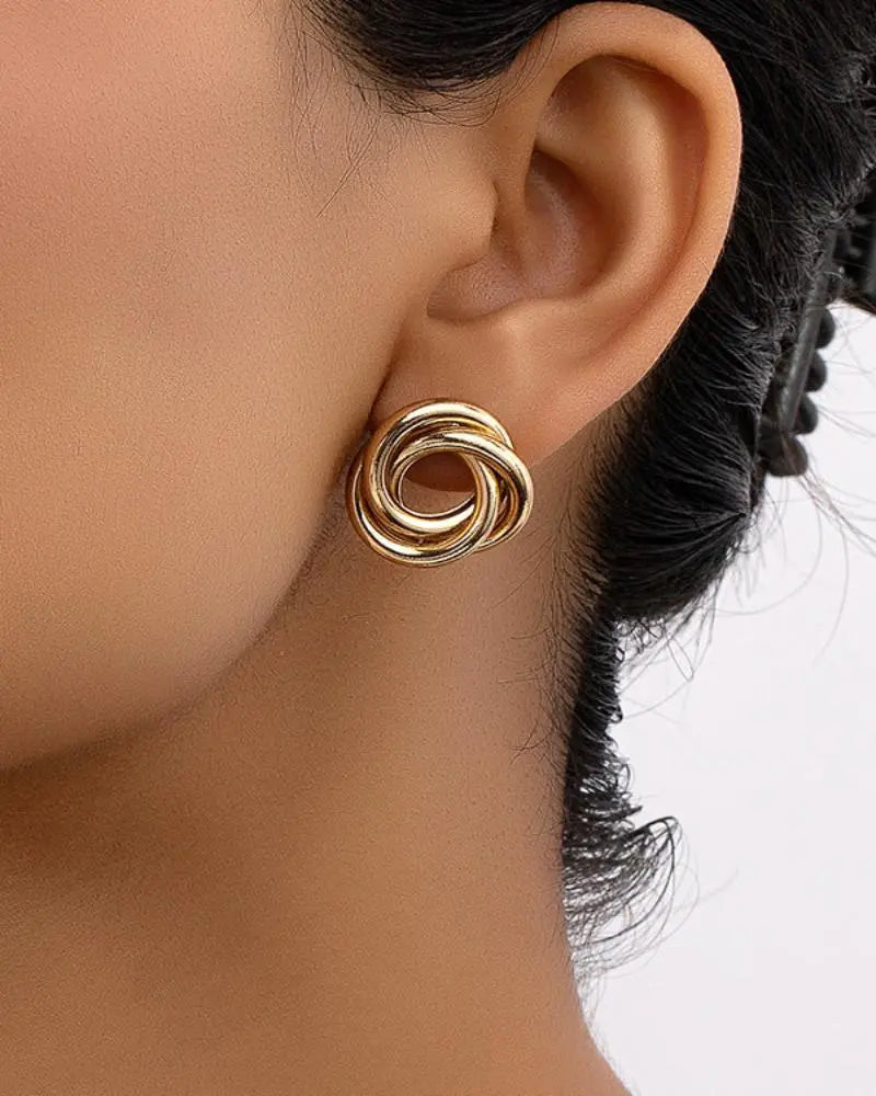 Kolczyki Aurelia Knot Norwyn