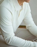 100% Premium Wełniany Polo Norwyn