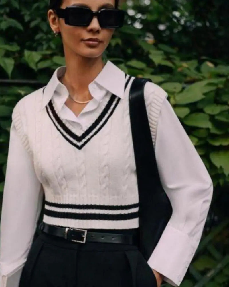 Kamizelka Swetrowa Damska Norwyn