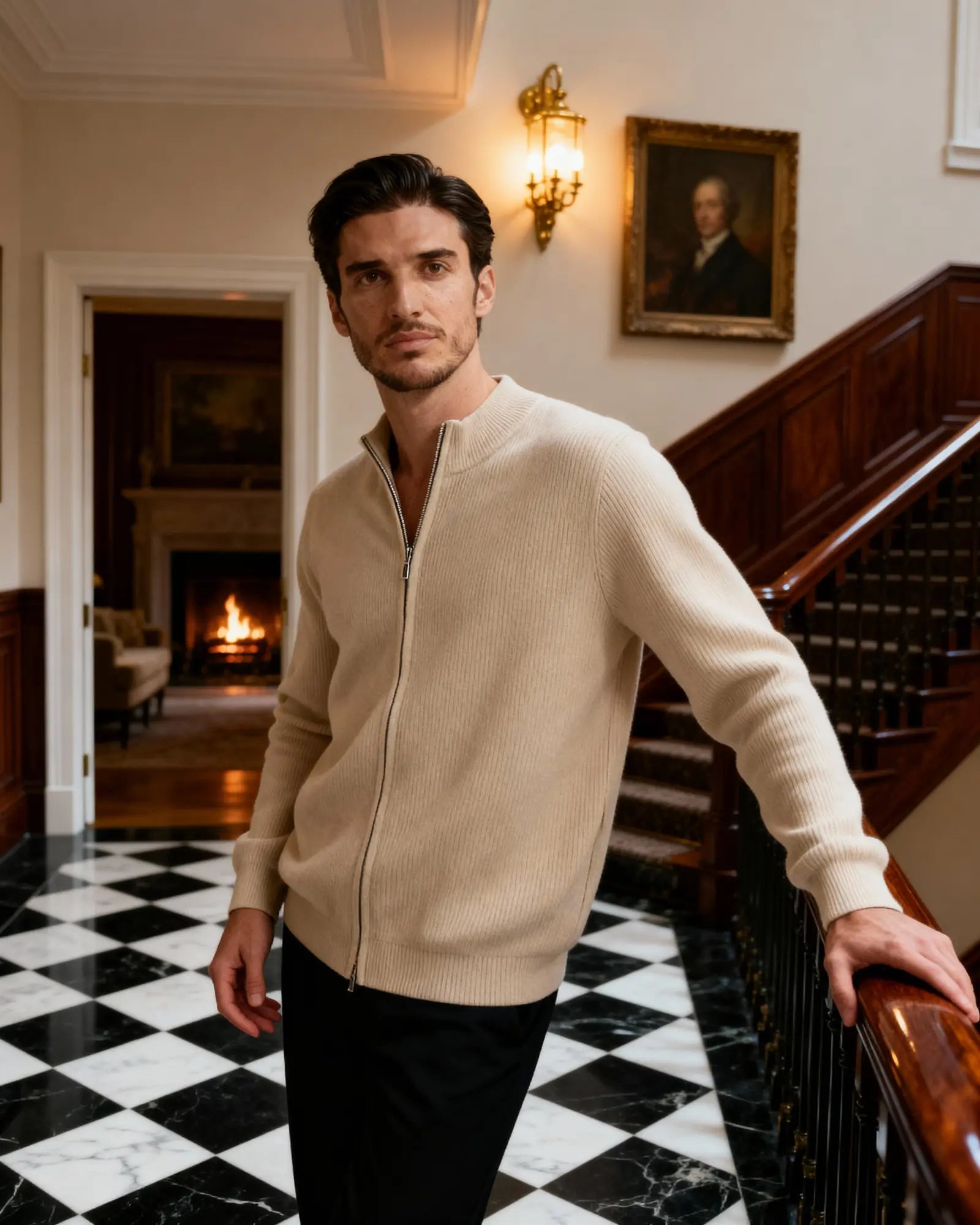 Kamizelka 100% Kaszmir Norwyn